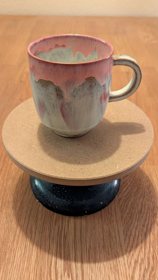 MDF Holzscheibe Ø21 cm (12 mm) – Keramik Unterlage zum Trocknen & Glasieren