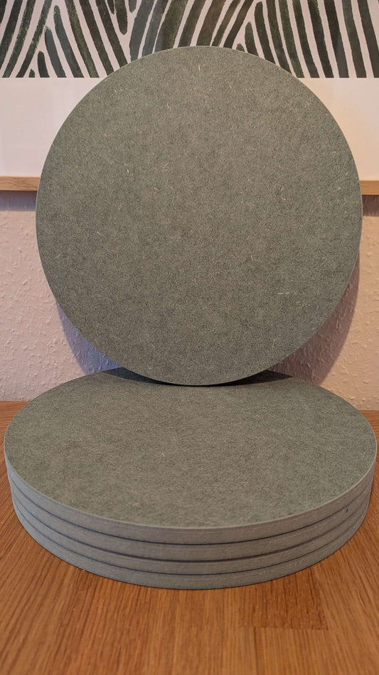 Bat Platte Ø305 mm ohne Bohrung 5er Set – Keramik Zubehör